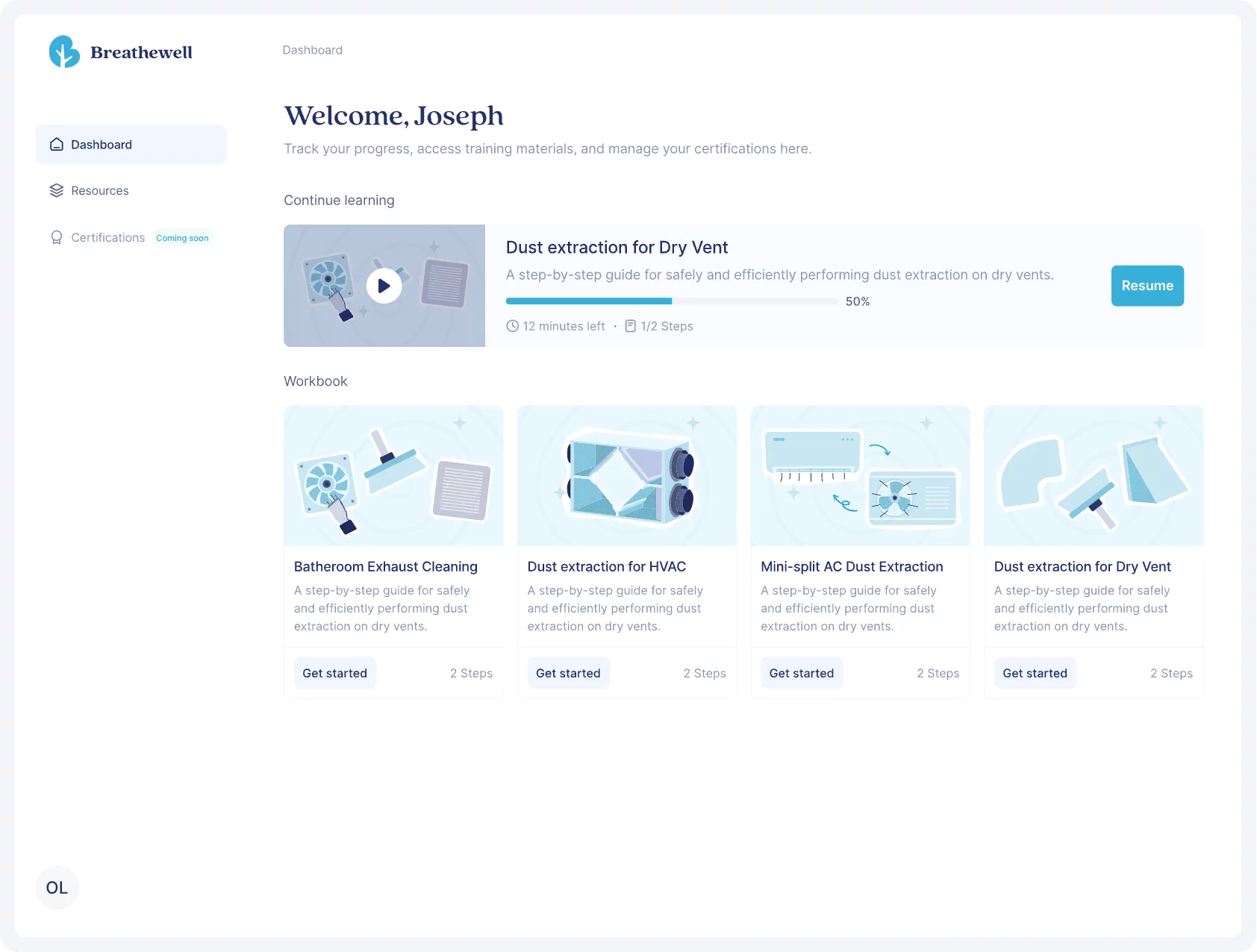 Breathewell Dashboard